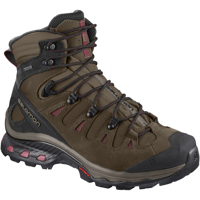 Salomon Vandrestøvler Dame Chokolade / Sort - QUEST 4D 3 GTX® W (LOXGN-8154)